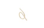 Opposite Line Diamond Ring - Left