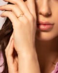Pr – Heart charm diamond ring 4