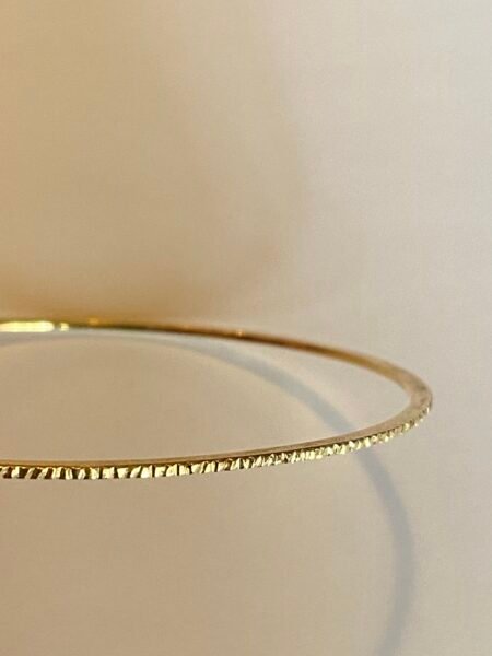 1 Mm Yellow Gold Bracelet Rays Collection