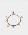 Full Set Gold Charms Bracelet