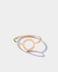 Circular Shape Gold Ring