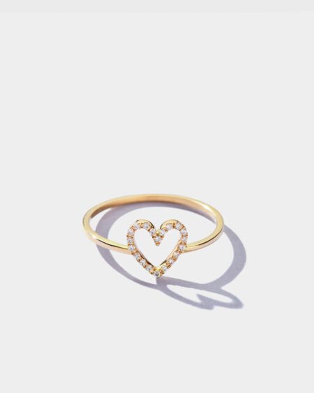 Heart Shape Diamond Ring